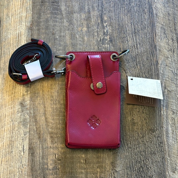 Patricia Nash Accessories - Patricia Nash Leather Phone Crossbody